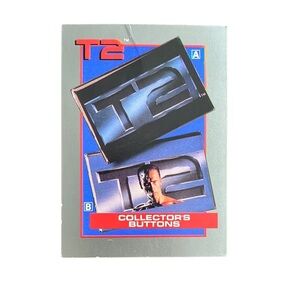 Terminator 2 Collector's Buttons